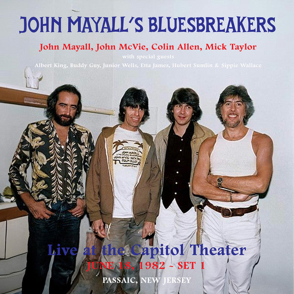 John Mayall | Live at the Capitol Theater 1982 (w/ Bluesbreakers) | Album