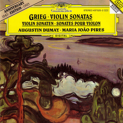 Edvard Grieg | Sonates pour violon (avec Augustin Dumay) | Album