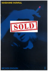 Marianne Faithfull | Anglais approximatif | Affiche