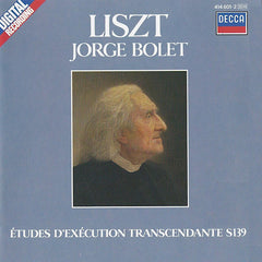 Franz Liszt | Piano Works Vol VII: Transcendental Studies (w/ Jorge Bolet) | Album