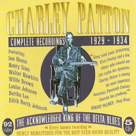 Charley Patton | Complete Recordings 1929-1934 (Arch.) | Album