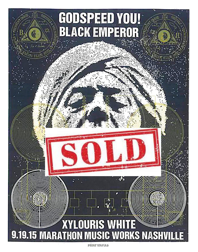 Godspeed You! Black Emperor | Marathon Music Works Nashville | Poster