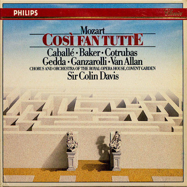 Wolfgang Amadeus Mozart | Cosi Fan Tutte (w/ Royal Opera House & Davis) | Album