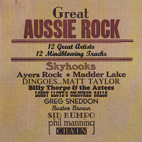 Various Artists | Great Aussie Rock: Mushroom Records Sampler (Comp.) | Album