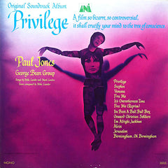 Paul Jones | Privilege (Soundtrack) | Album