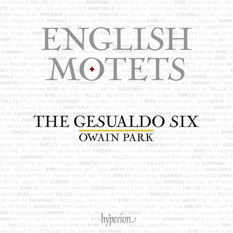 Gesualdo Six | English Motets: Tallis, Byrd, Dunstable, Cornysh | Album