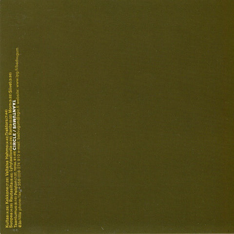 Circle | Taantumus | Album-Vinyl