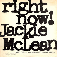 ジャッキー・マクリーン | Right Now! | アルバム