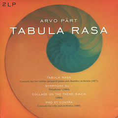 Arvo Part | Tabula Rasa, Symphonie n° 1, Collage, etc. (avec l'Orchestre du Congrès) | Album